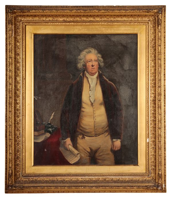 ENGLISH SCHOOL, 19TH CENTURY Portrait of a gentleman