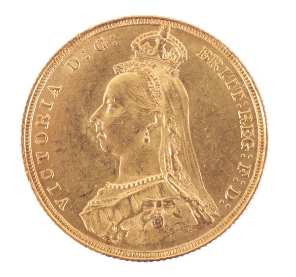 AN 1887 QUEEN VICTORIA GOLD SOVEREIGN