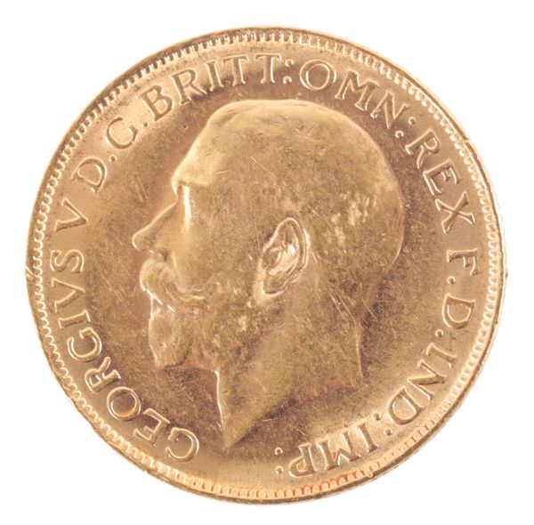 A 1924 GEORGE V GOLD SOVEREIGN