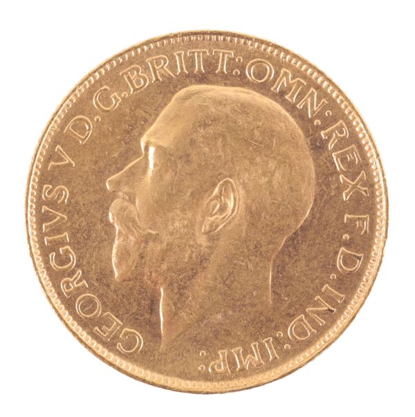 A 1921 GEORGE V GOLD SOVEREIGN