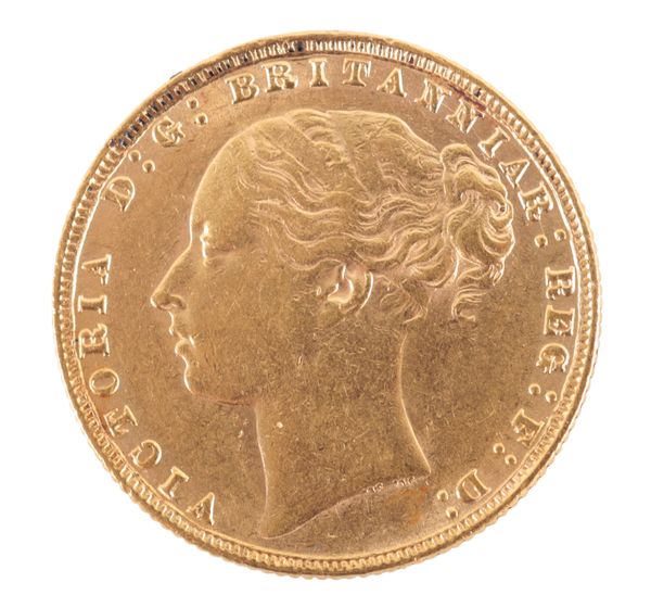 AN 1884 QUEEN VICTORIA GOLD SOVEREIGN