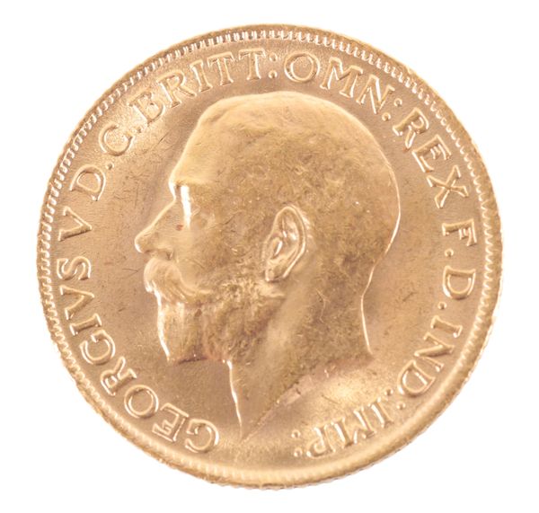 A 1914 GEORGE V GOLD SOVEREIGN