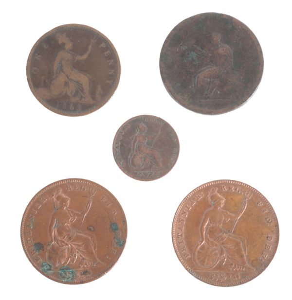 AN 1848 QUEEN VICTORIA PENNY