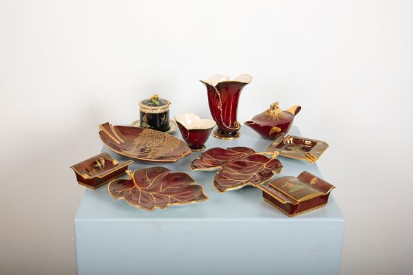 A COLLECTION OF ROUGE ROYAL CARLTON WARE