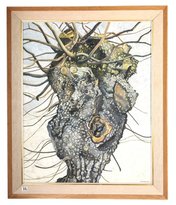 *ELIZABETH A. LAMPSON (20th century) 'Hair'