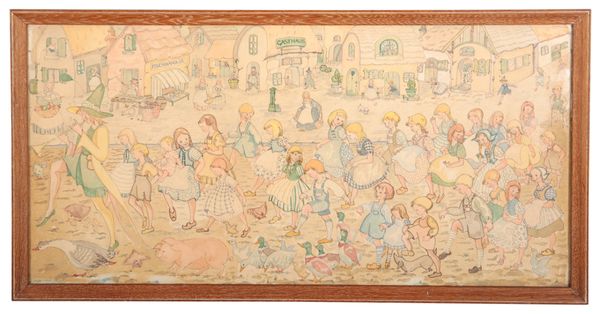 RITA COTTER (20TH CENTURY) The Pied Piper Of Hamelin
