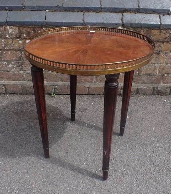 A LOUIS XIV STYLE COFFEE/OCCASIONAL TABLE