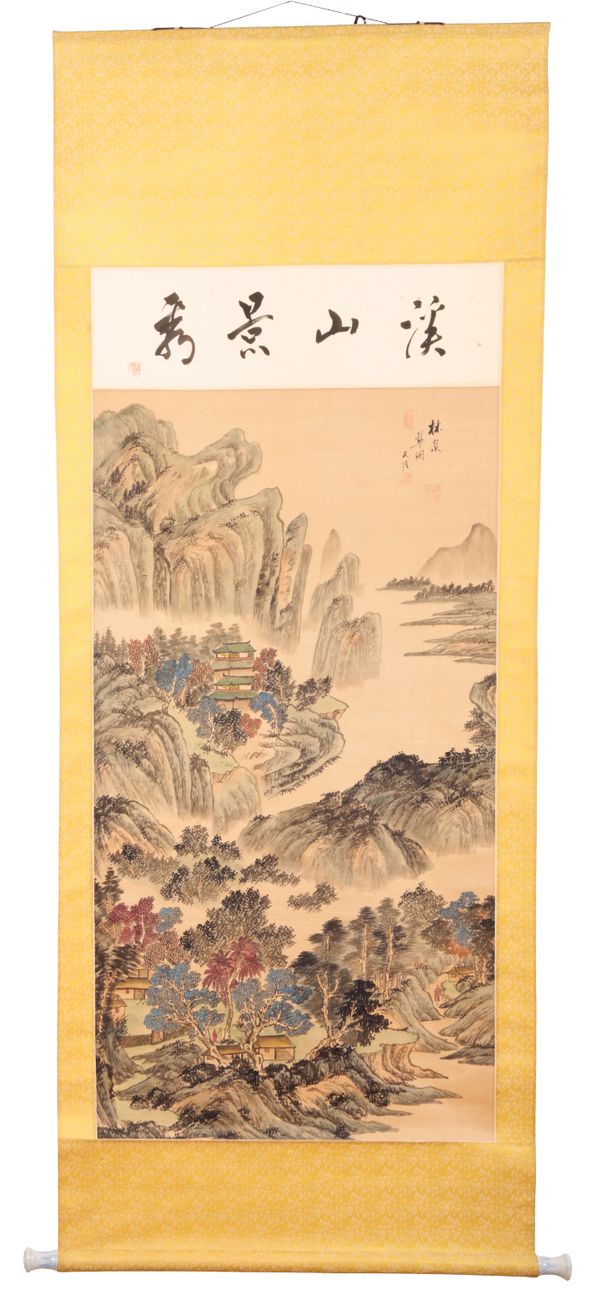 CHINESE SCHOOL, 19TH/20TH CENTURY A Mountainous Landscape