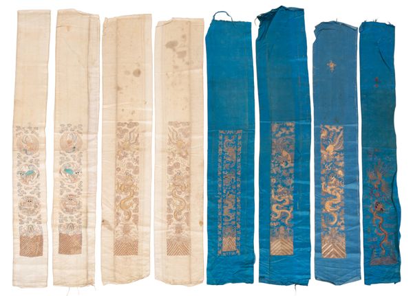 A COLLECTION OF EIGHT CHINESE SILKS