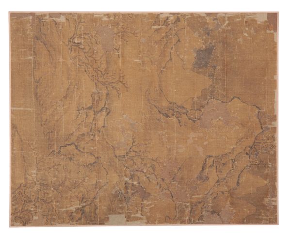 A CHINESE SILK FRAGMENT