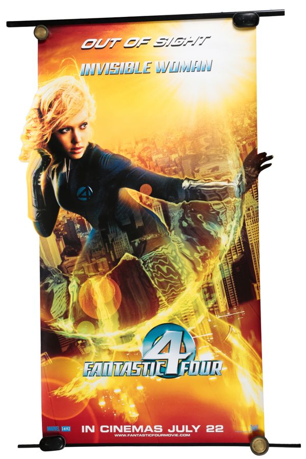 FOUR ADVERTISING BANNERS FOR THE FANTASTIC FOUR 2005, MARVEL