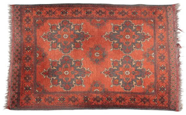 AN AFGHAN RUG