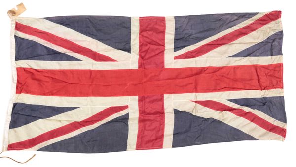 A LINEN UNION JACK FLAG BY 'EXCELSIOR'