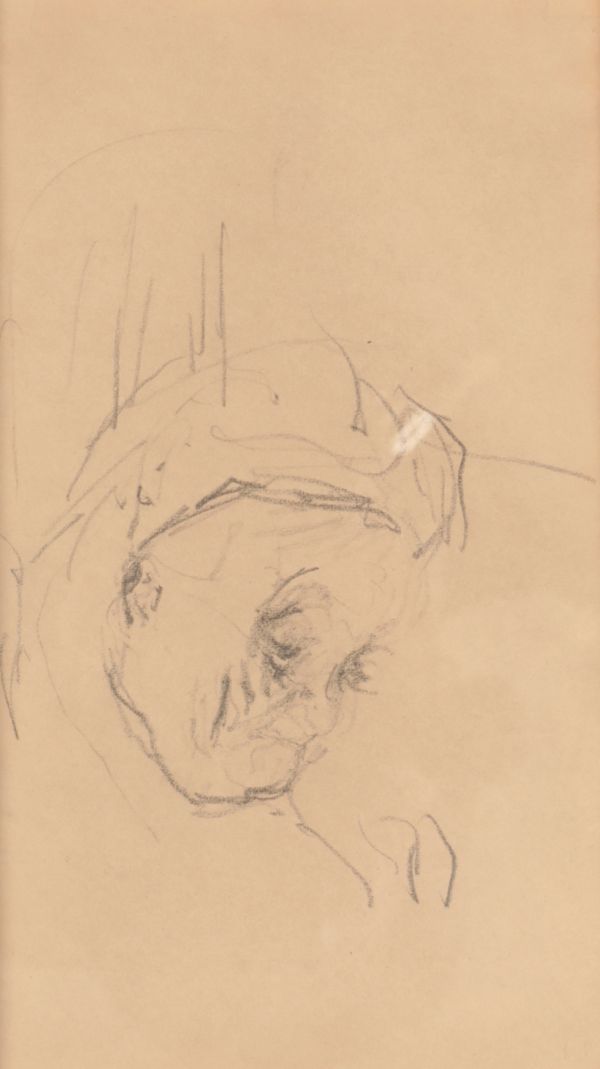 ÉDOUARD VUILLARD (1868-1940) 'Head of Madame Vuillard'