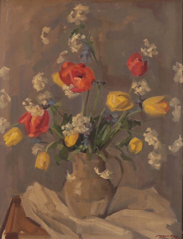 *JAMES FRY (1911-1985) 'Spring Flowers'