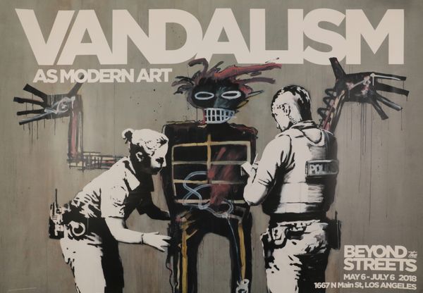 *BANKSY x BASQUIAT 'Vandalism as Modern Art'