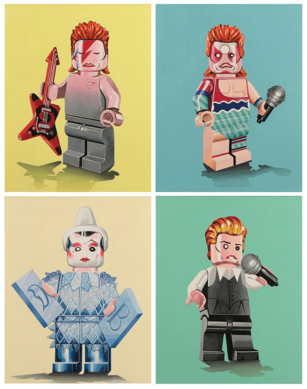 *BOB COSFORD (Contemporary) 'Bowie 'Lego' Tribute'