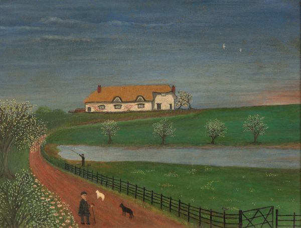 *BEN TOBIAS (1901-1985) Rural scene