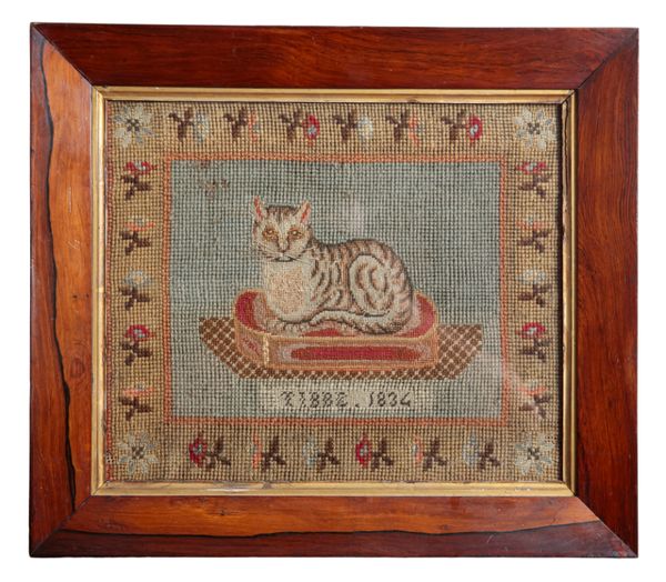 A WILLIAM IV NEEDLEWORK SAMPLER