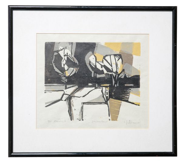 *CARL-HEINZ KLIEMANN (1924-2016) Abstract woodland scene