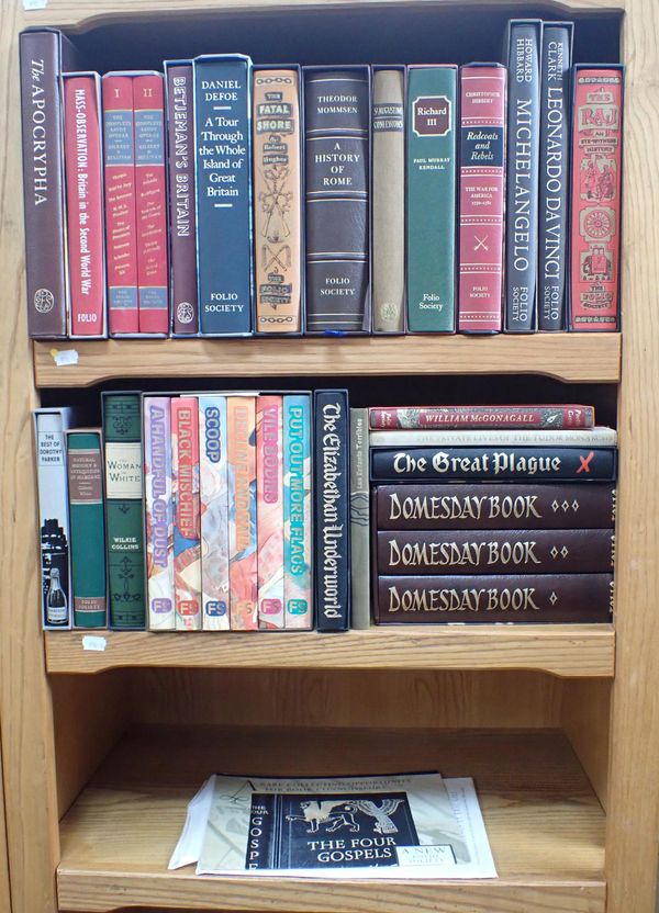 FOLIO SOCIETY: VARIOUS VOLUMES