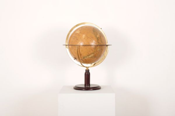 A GLOBE TERRESTRE BY ANTONIO VALLARDI MILANO