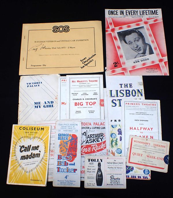 SIGNED THEATRE PRGRAMMES