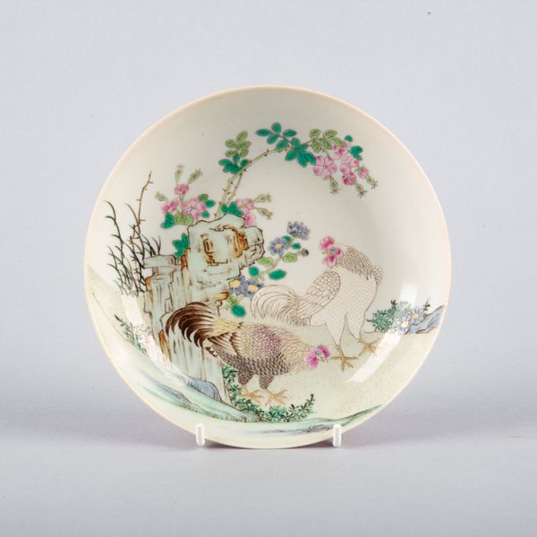 A CHINESE PORCELAIN FAMILLE ROSE BOWL