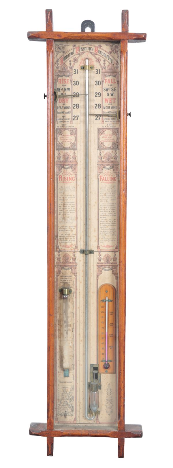 AN ADMIRAL FITZROY'S BAROMETER