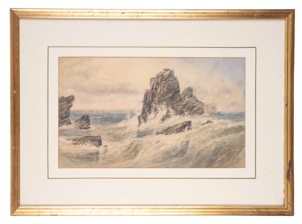C WATSON (19TH CENTURY) 'Near the Lizard'