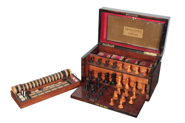 A VICTORIAN COROMANDEL GAMES COMPENDIUM BY MECHI OF REGENT STREET