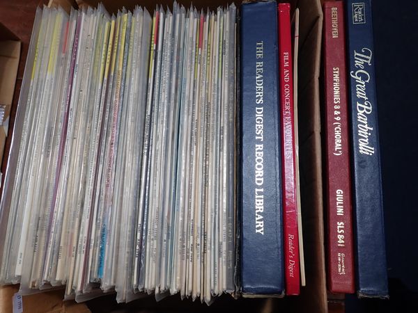 A QUANTITY OF CLASSICAL LP RECORDS