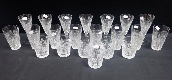 A COLLECTION OF WATERFORD TABLE GLASS