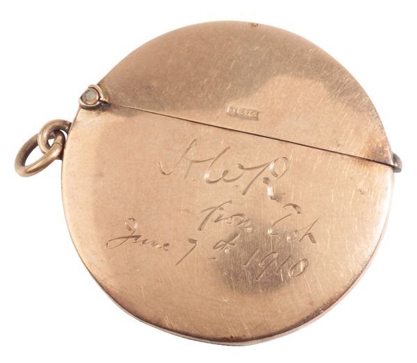 AN EDWARDIAN MATCH STICK BOX
