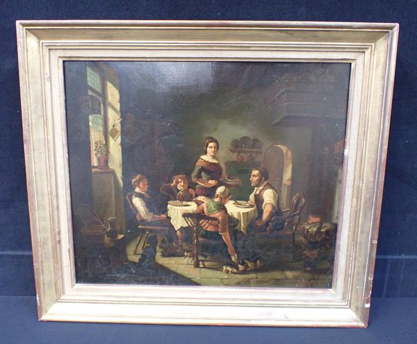 AUSTRIAN SCHOOL, C.1860, OIL ON METAL PANEL