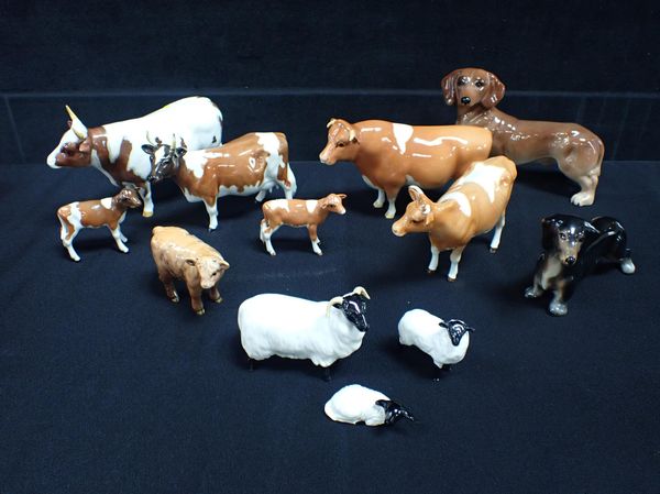 BESWICK; VARIOUS CATTLE, 'WHITEHILL MANDATE', 'SABRINA'S SIR RICHMOND'