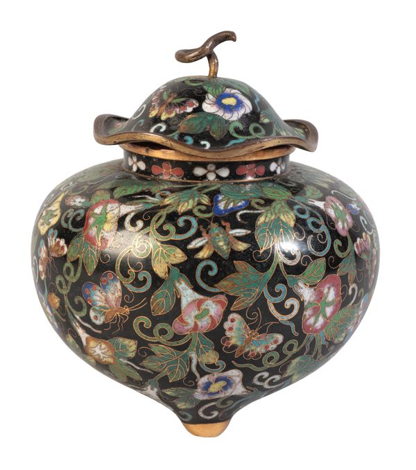 A JAPANESE CLOISONNE CENSER