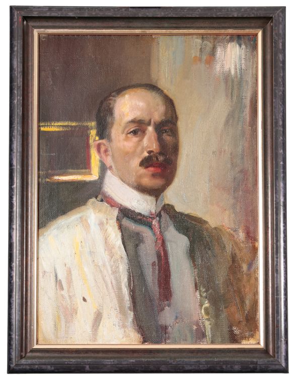 CONTINENTAL SCHOOL, 20TH CENTURY Portrait of a gentleman