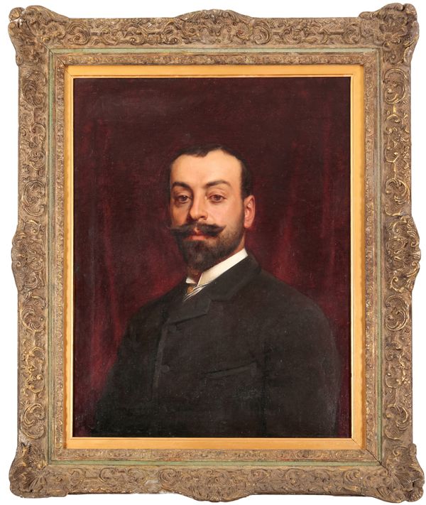 CIRCLE OF FREDERIC SOULACROIX (1858-1933) Portrait of a gentleman