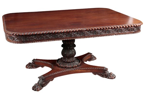 AN ANGLO-INDIAN CENTRE TABLE