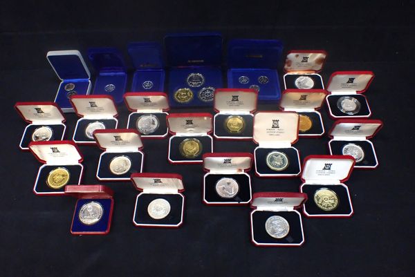 A COLLECTION OF POBJOY MINT PROOF COINS