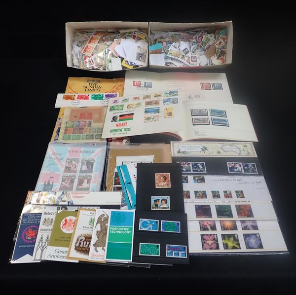 A QUANTITY OF STAMPS