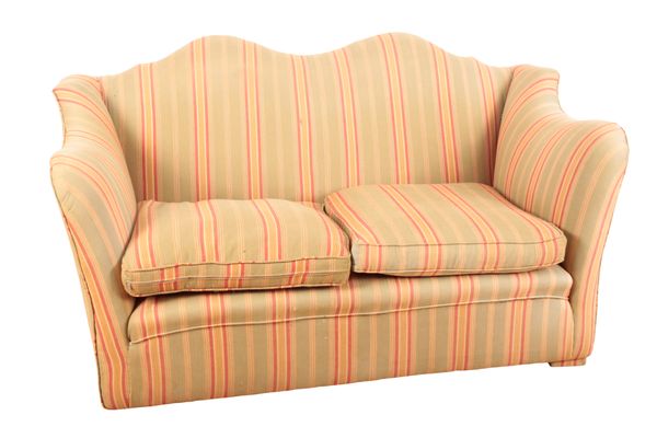 A COUNTRY HOUSE CAMEL BACK SOFA