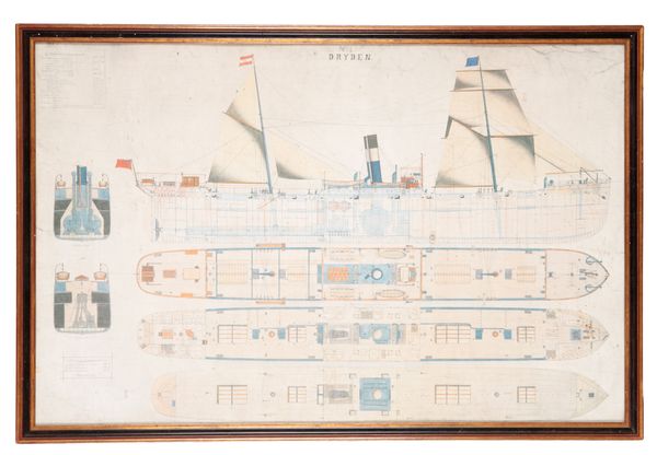 A SCHEMATIC OF THE SS DRYDEN