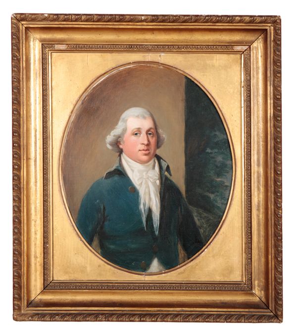 ENGLISH SCHOOL, 18TH CENTURY A portrait of a gentleman