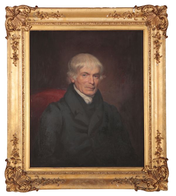 ENGLISH SCHOOL, 19TH CENTURY A portrait of an elderly gentleman