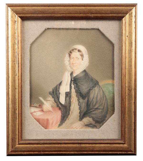 ENGLISH SCHOOL, 19TH CENTURY Portrait of a lady, said to be Hannah Moore