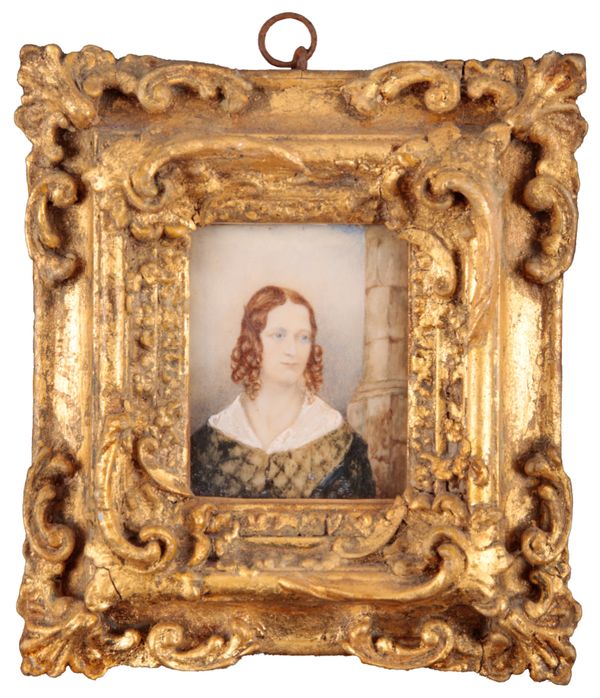 ENGLISH SCHOOL, 19TH CENTURY Two portrait miniatures of a lady and gentleman