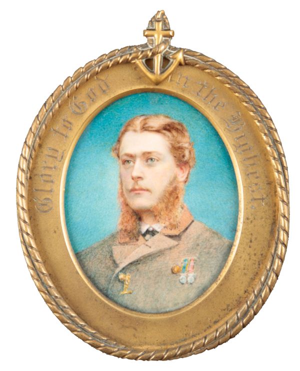 ENGLISH SCHOOL, 19TH CENTURY Portrait miniature of a gentleman