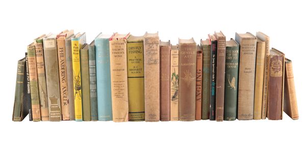 A QUANTITY OF VARIOUS FISHING BOOKS